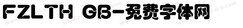 FZLTH GB字体转换